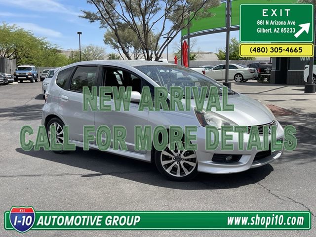 Alabaster Silver Metallic 2013 Honda Fit Sport Hatchback Front-Wheel Drive Automatic