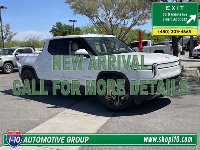 Glacier White 2022 Rivian R1T Adventure Crew Cab AWD Pickup Truck All-Wheel Drive Automatic