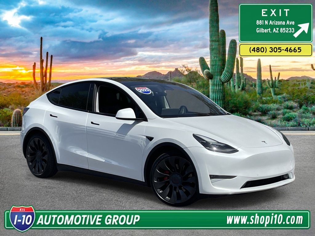 2022 Tesla Model Y Performance Dual Motor All-Wheel Drive's photo