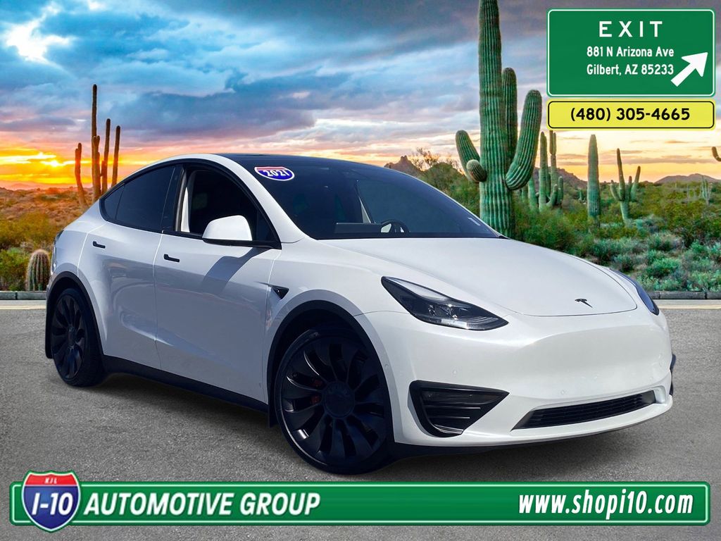 2021 Tesla Model Y Performance Dual Motor All-Wheel Drive's photo