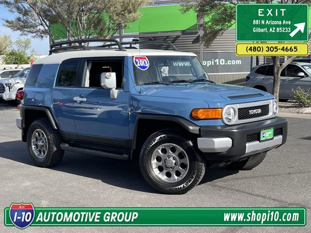 Cavalry Blue 2013 Toyota FJ Cruiser 4WD SUV / Crossover Four-Wheel Drive Automatic