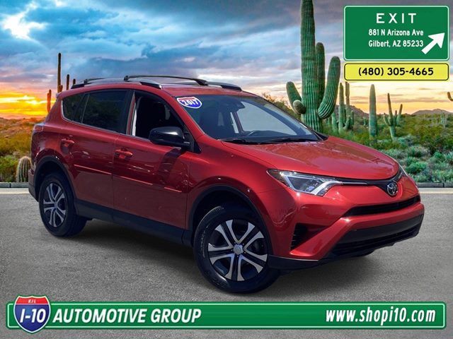 Barcelona Red Metallic 2017 Toyota RAV4 SUV / Crossover All-Wheel Drive Automatic