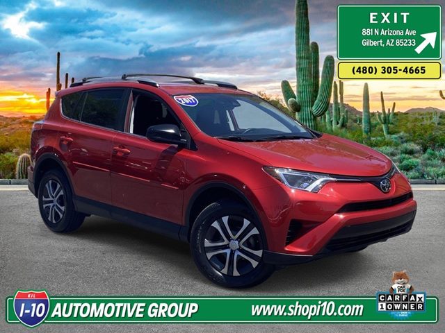 Barcelona Red Metallic 2017 Toyota RAV4 SUV / Crossover All-Wheel Drive Automatic