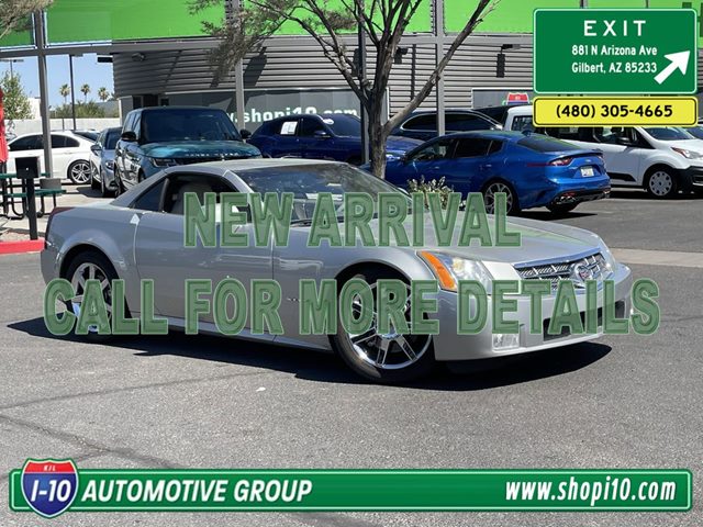 Gray (Light Platinum) 2005 Cadillac XLR RWD Convertible Rear-Wheel Drive Automatic