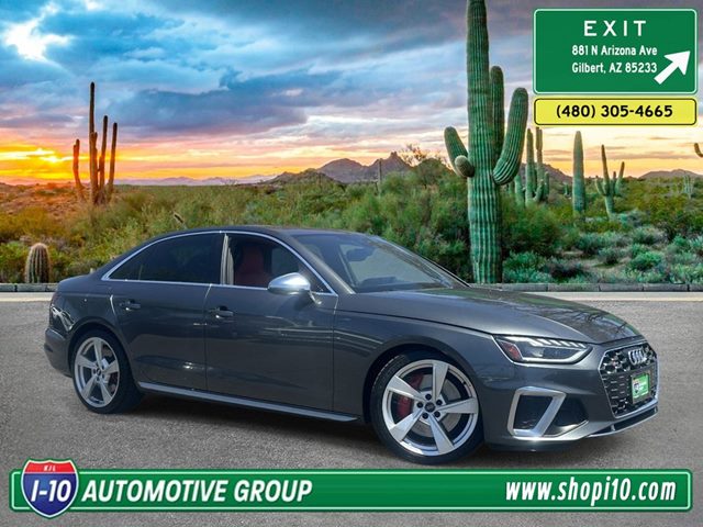 Daytona Gray Pearl Effect 2020 Audi S4 Sedan All-Wheel Drive Automatic