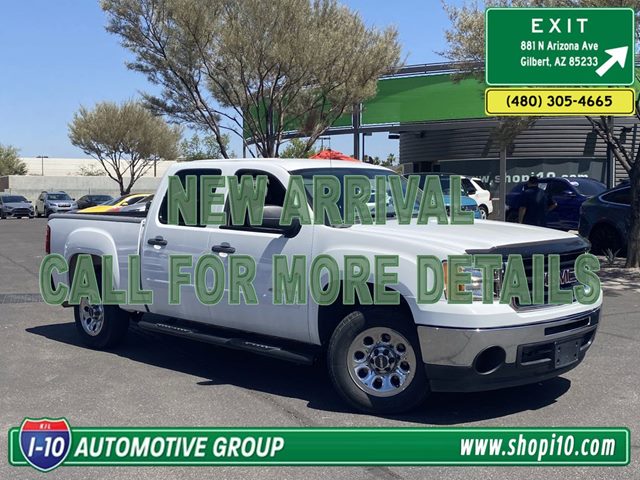 Summit White 2011 GMC Sierra 1500 SL Crew Cab Pickup Truck 4X2 Automatic
