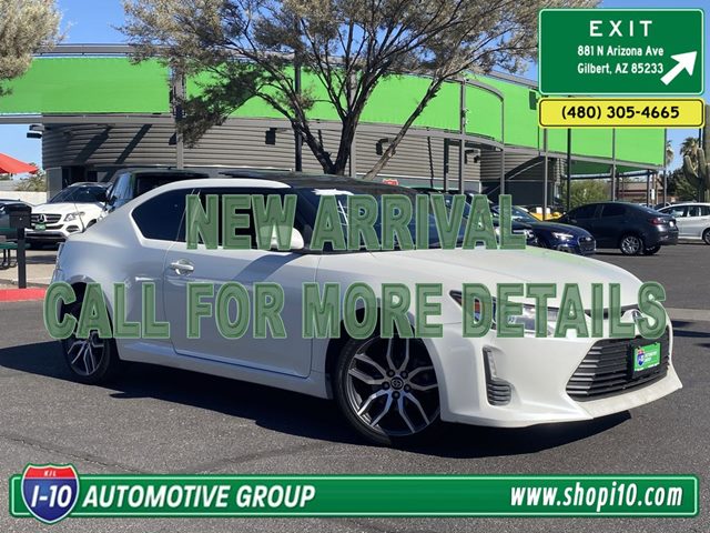 White (Blizzard Pearl) 2016 Scion tC Coupe Automatic