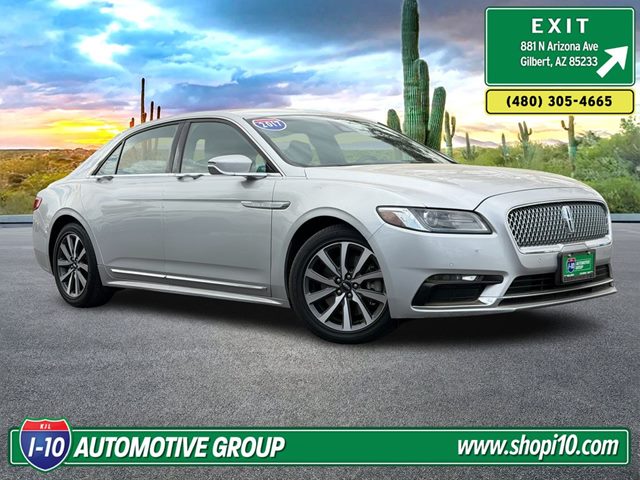 Ingot Silver Metallic 2019 Lincoln Continental Sedan Automatic