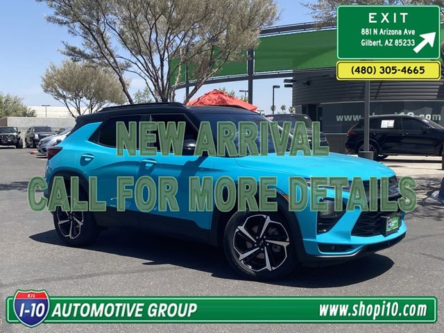 Oasis Blue 2021 Chevrolet Trailblazer SUV / Crossover Front-Wheel Drive Automatic