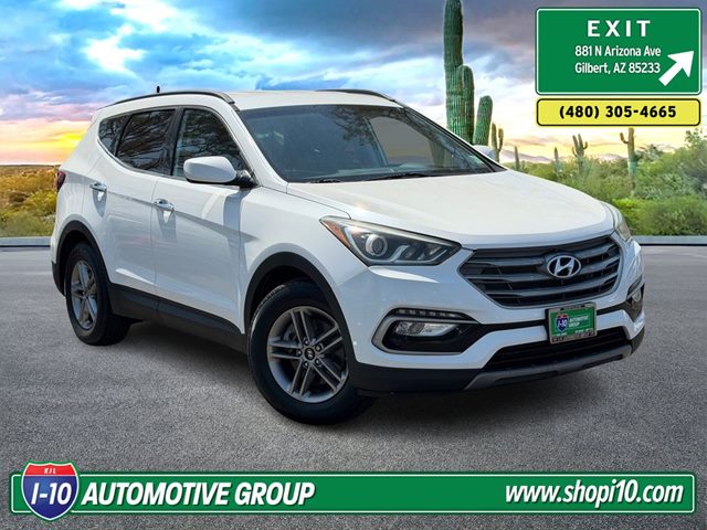 Frost White Pearl 2017 Hyundai Santa Fe Sport SUV / Crossover Front-Wheel Drive Automatic