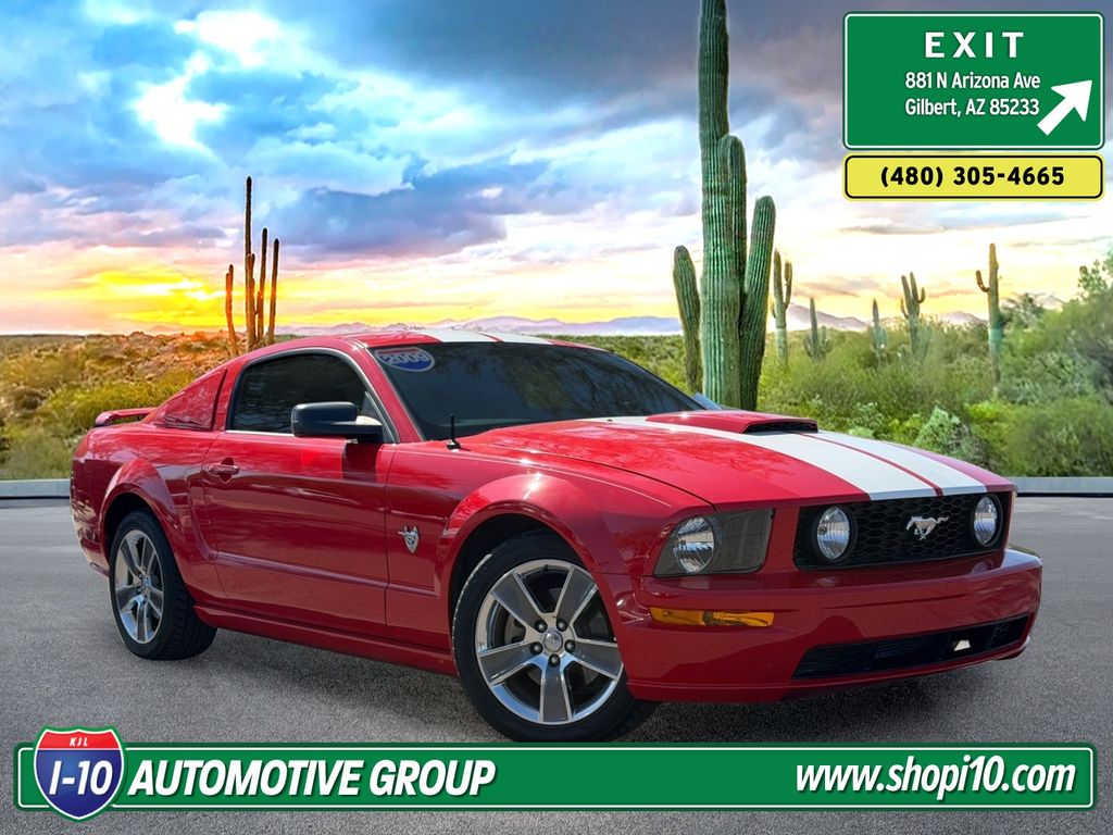 Torch Red 2009 Ford Mustang Coupe Rear-Wheel Drive Manual