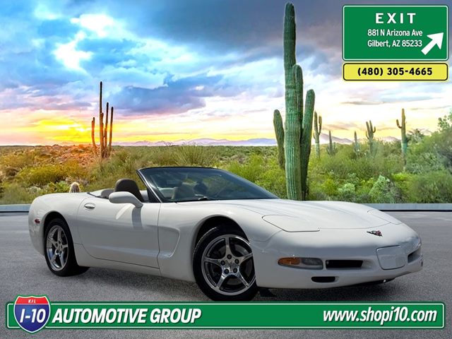 Speedway White 2001 Chevrolet Corvette Convertible Rear-Wheel Drive Manual