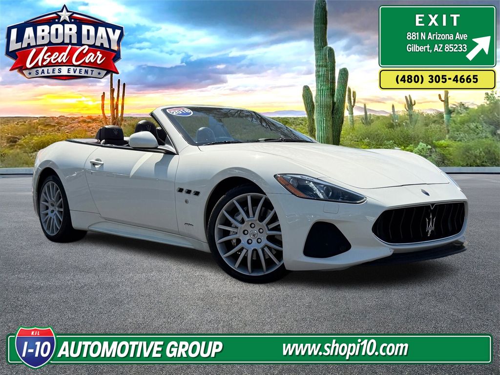 2018 Maserati GranTurismo Convertible Sport