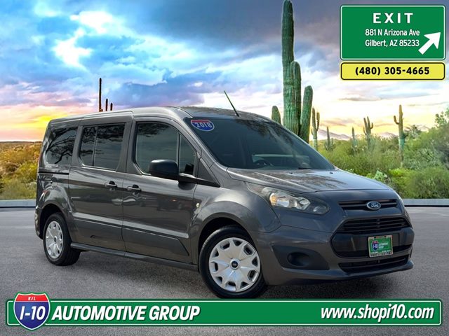 Gray (Magnetic Metallic) 2018 Ford Transit Connect Van Front-Wheel Drive Automatic
