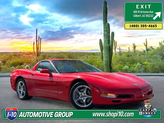 Torch Red 2003 Chevrolet Corvette Coupe Rear-Wheel Drive Automatic