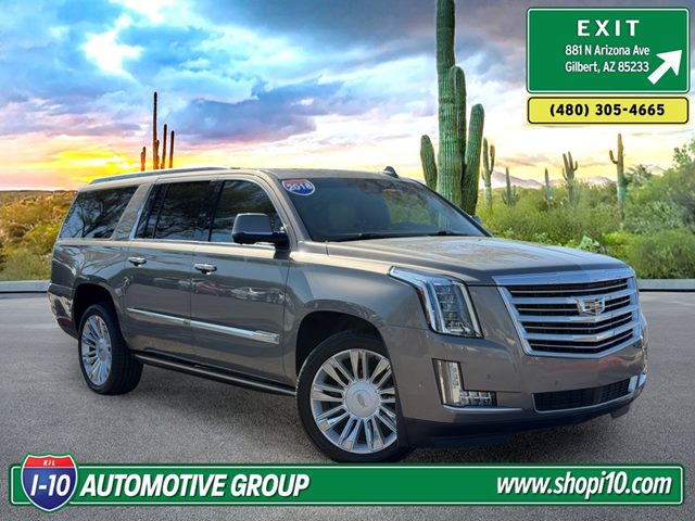 Bronze Dune Metallic 2018 Cadillac Escalade ESV SUV / Crossover Four-Wheel Drive Automatic