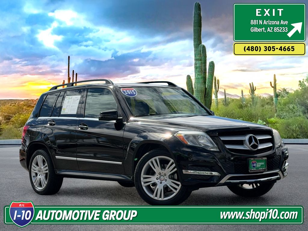 Black 2015 Mercedes-Benz GLK SUV / Crossover Rear-Wheel Drive Automatic