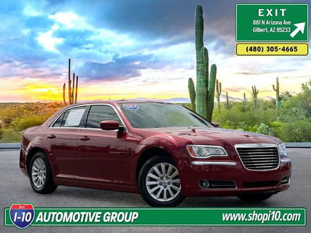 Deep Cherry Red Crystal Pearlcoat 2014 Chrysler 300 Sedan Automatic