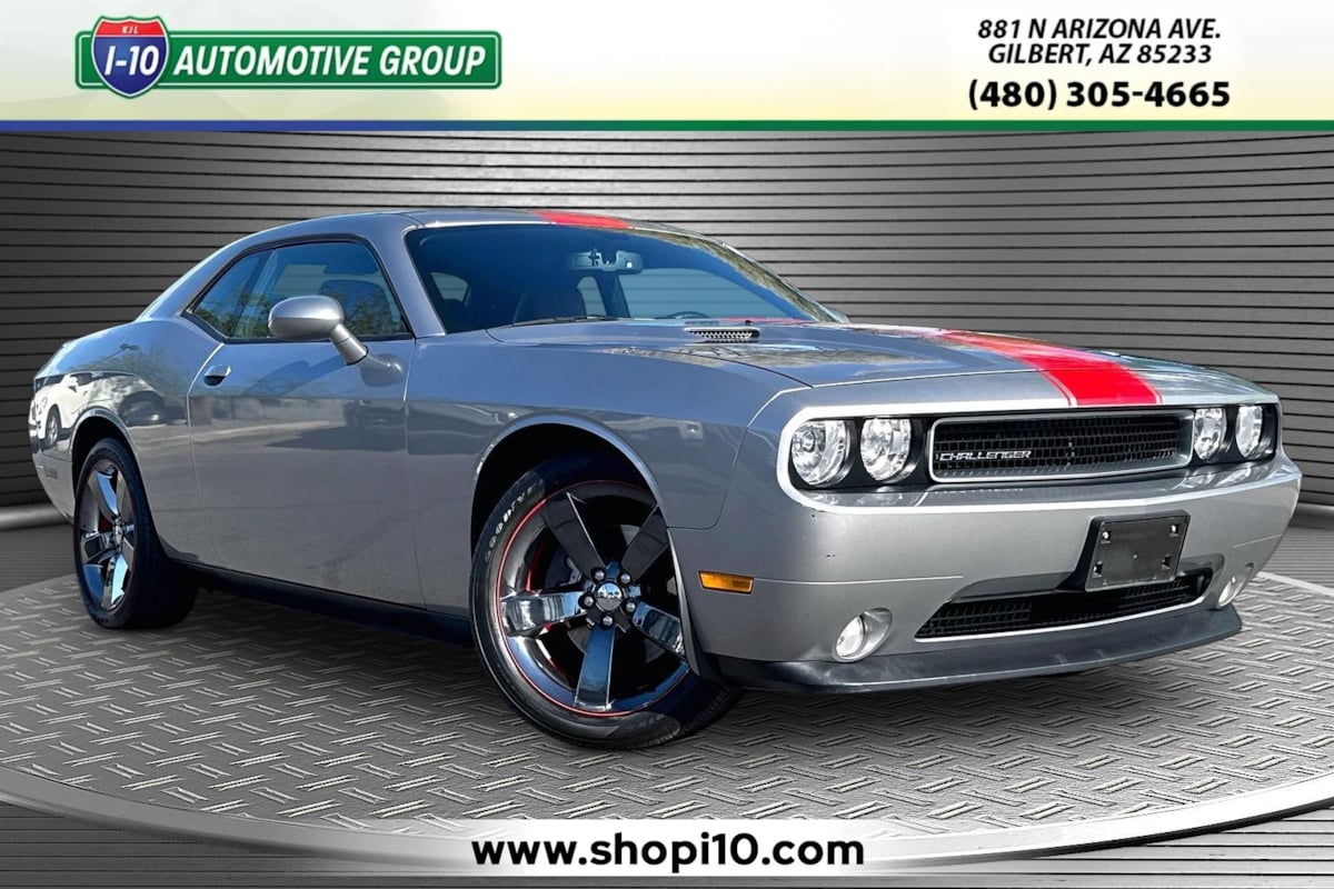 Billet Silver Metallic Clearcoat 2014 Dodge Challenger Coupe Rear-Wheel Drive Automatic