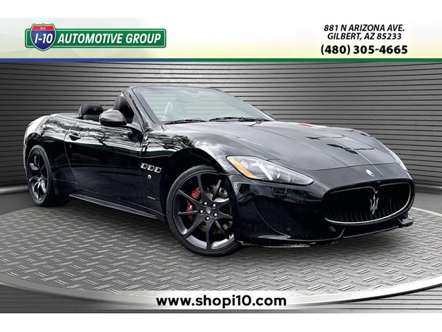 2013 Maserati GranTurismo Sport Convertible RWD