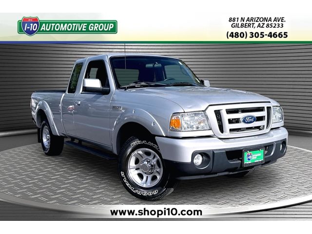 Silver Metallic 2011 Ford Ranger Pickup Truck 4X2 Manual