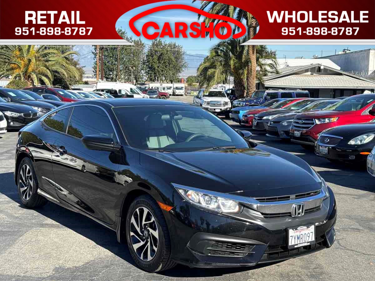 Sold 2017 Honda Civic Coupe LX-P in Corona