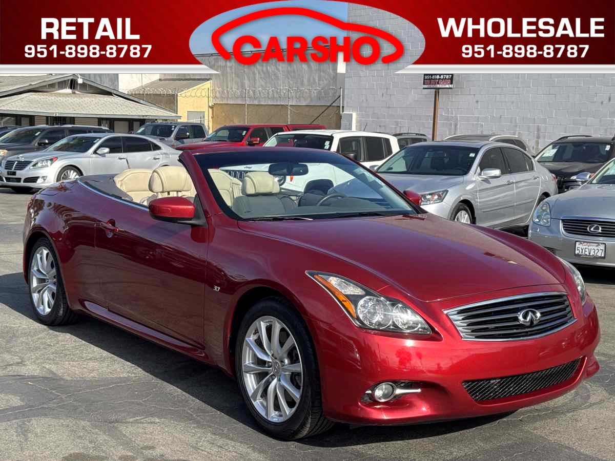 2014 INFINITI Q60 Convertible 