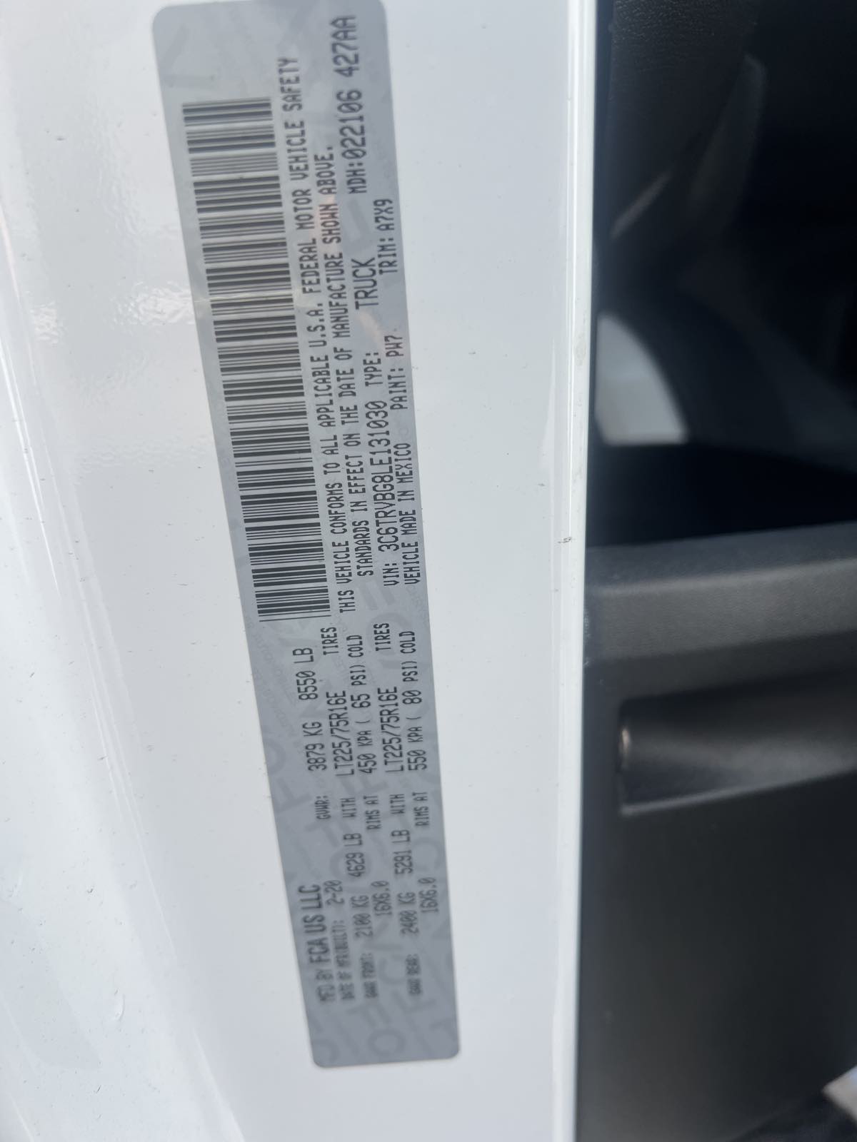 Ram Cargo Van photo 16