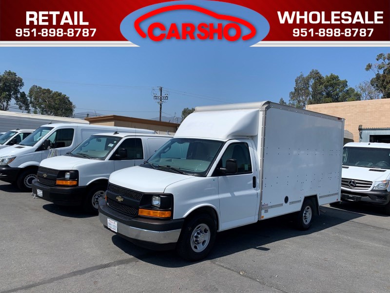 Sold 2017 Chevrolet Express Commercial Cutaway 12 Ft Box in Corona