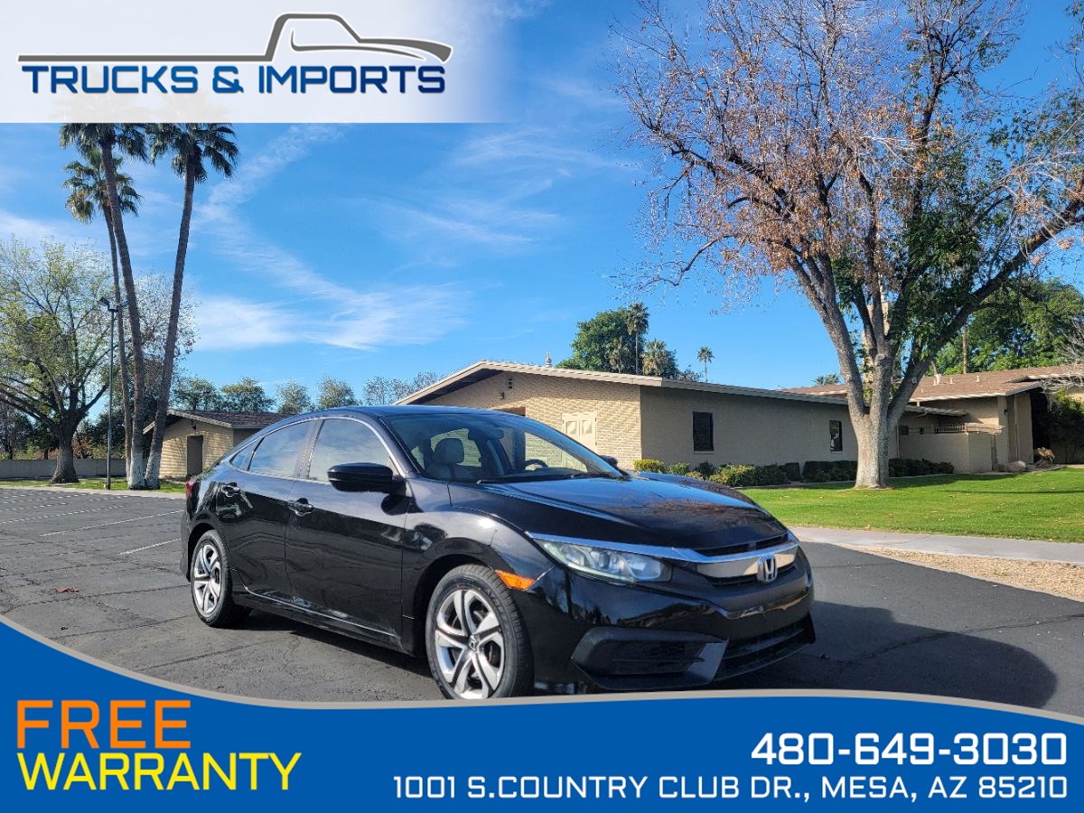 2016 Honda Civic Sedan LX Bluetooth Backup  6 in stock! VTEC! 41 MPG!