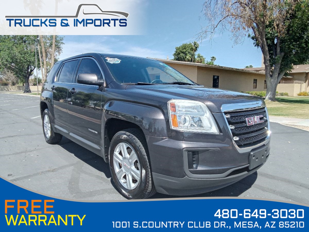 2016 GMC Terrain SLE One Owner Clean Carfax Bluetooth Backup 32 MPG