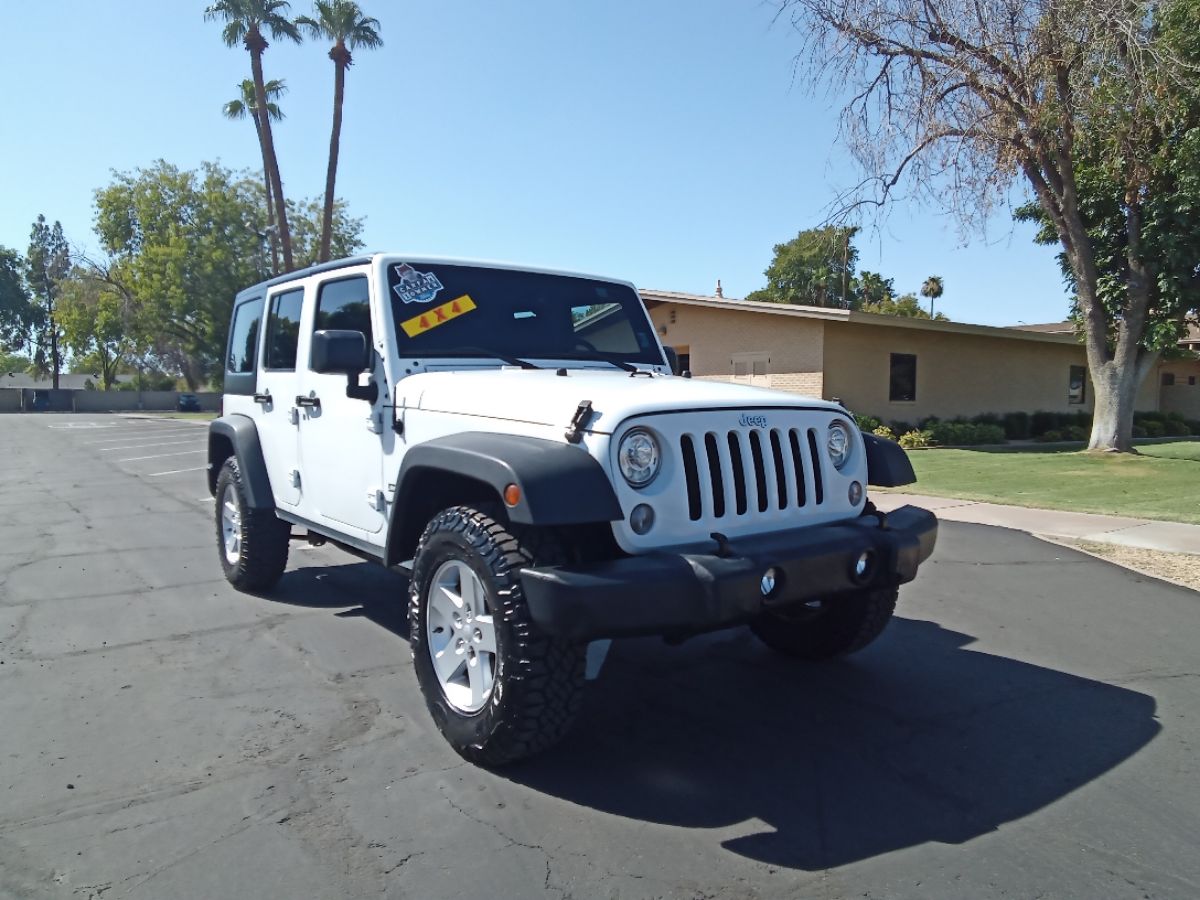 2017 Jeep Wrangler Unlimited Sport One Owner! Bluetooth! Hardtop! 4x4!