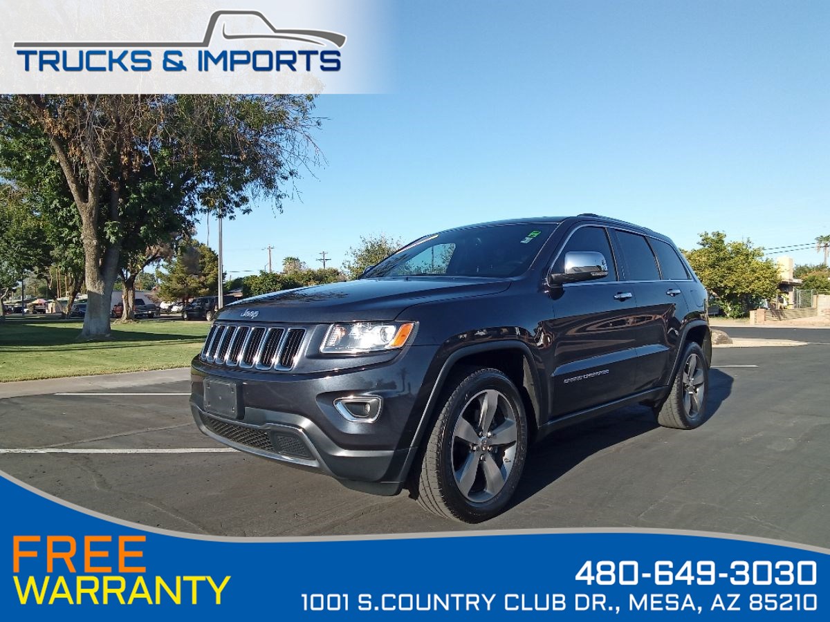 2016 Jeep Grand Cherokee Limited Clean Carfax NAV Bluetooth Backup Got 3!