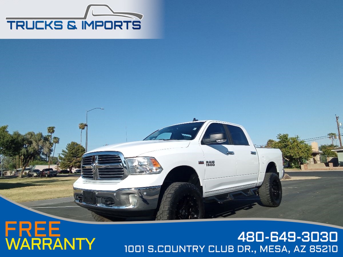 2017 Ram 1500 Big Horn Clean Carfax Bluetooth Backup LOADED 4x4!