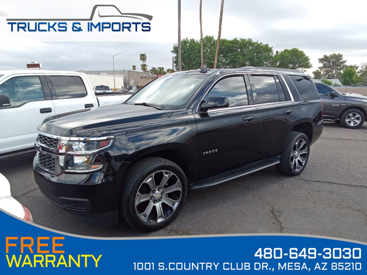 2018 Chevrolet Tahoe LT Lane Departure 3rd Row Leather Bluetooth LOADED