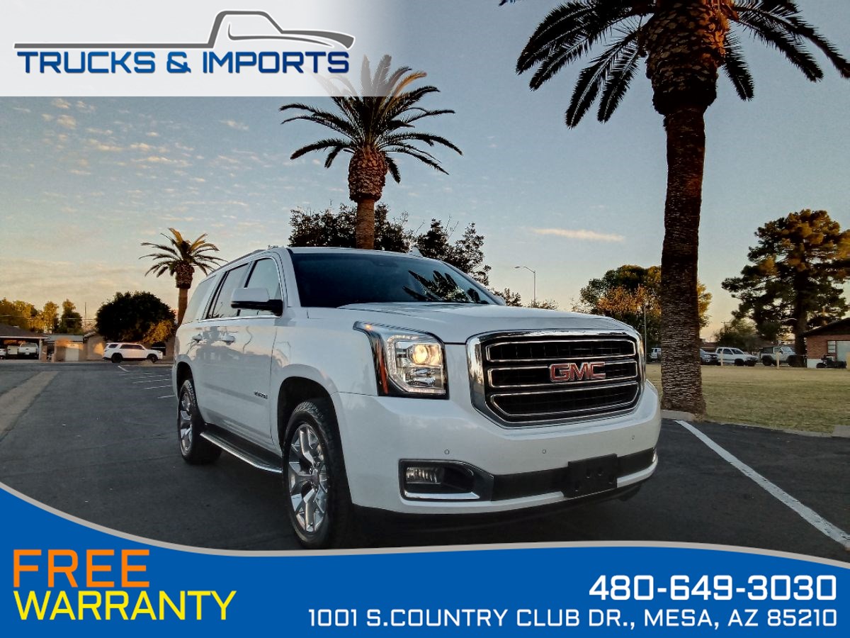 2016 GMC Yukon SLT Leather, Bluetooth Backup 3rd Row ONLY 87K!