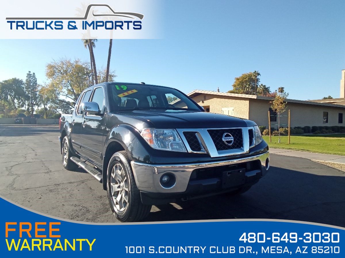 2019 Nissan Frontier SL V6! Leather Backup  ONLY 59K miles! 4x4!