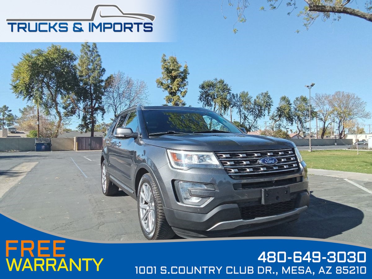 2016 Ford Explorer Limited Bluetooth Leather Backup Cam NAV 3rd Row!