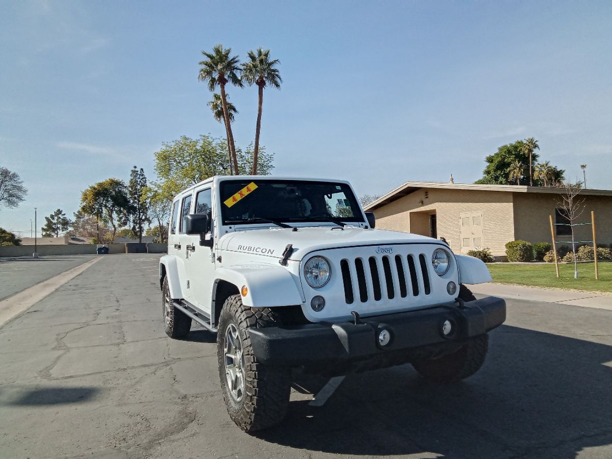 2015 Jeep Wrangler Unlimited Rubicon One Owner F/R Locking Differential Got 2