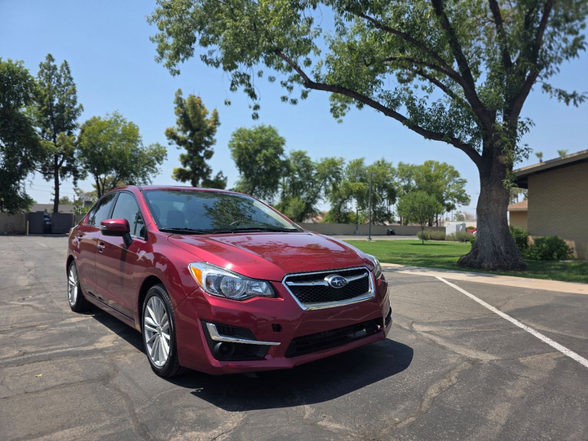 2015 Subaru Impreza Sedan Limited Leather Moonroof Bluetooth Backup AWD!!!