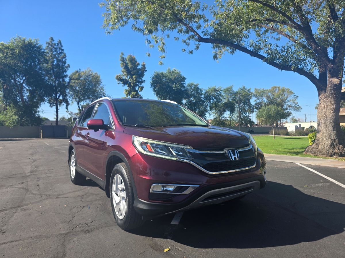 2015 Honda CR-V EX-L Bluetooth Backup Moonroof Leather 34 MPG!