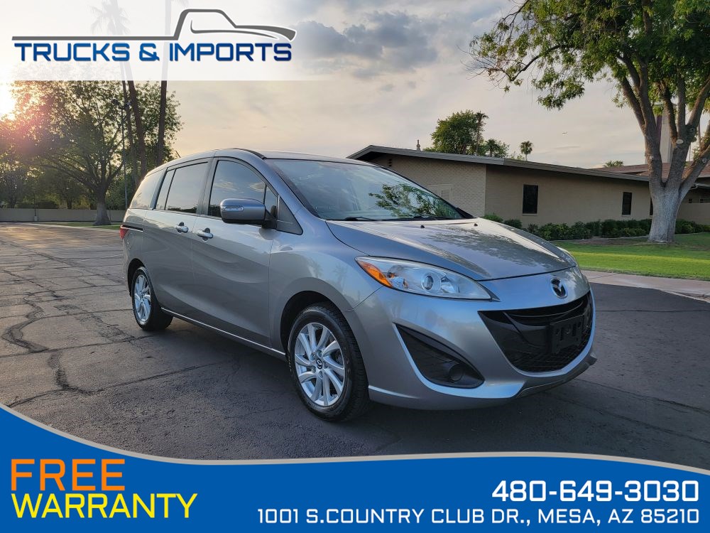 2014 Mazda Mazda5 Sport Third Row! Quad Seating! 28 MPG!