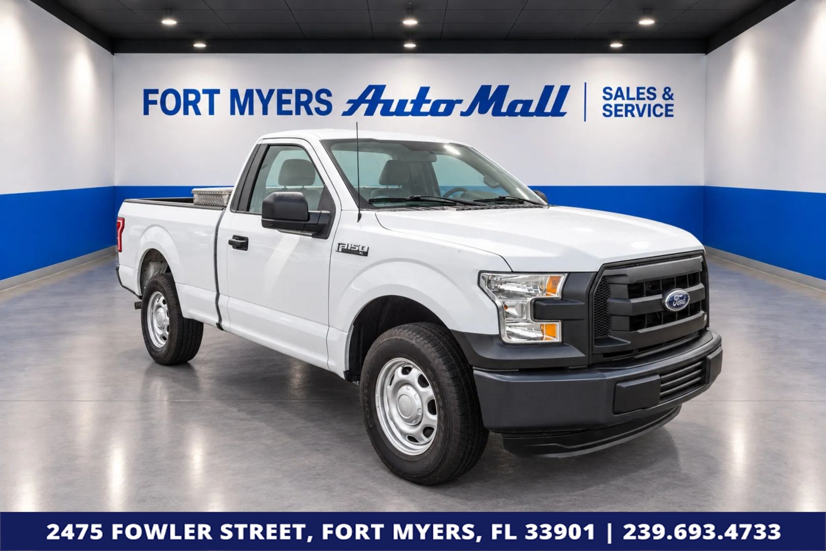 Oxford White 2015 Ford F-150 Pickup Truck 4X2 Automatic