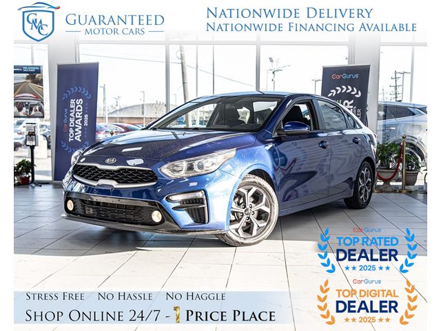 Deep Sea Blue 2021 Kia Forte LXS FWD Sedan Front-Wheel Drive Automatic
