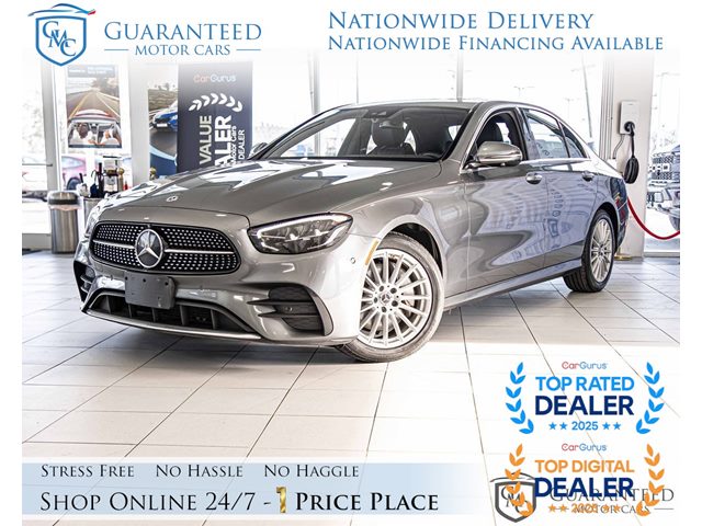 Gray (Selenite Grey Metallic) 2021 Mercedes-Benz E-Class E 350 4MATIC Sedan All-Wheel Drive Automatic