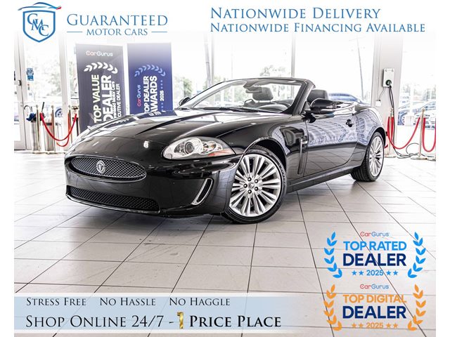 Ultimate Black 2011 Jaguar XK-Series XK Convertible RWD Convertible Rear-Wheel Drive Automatic