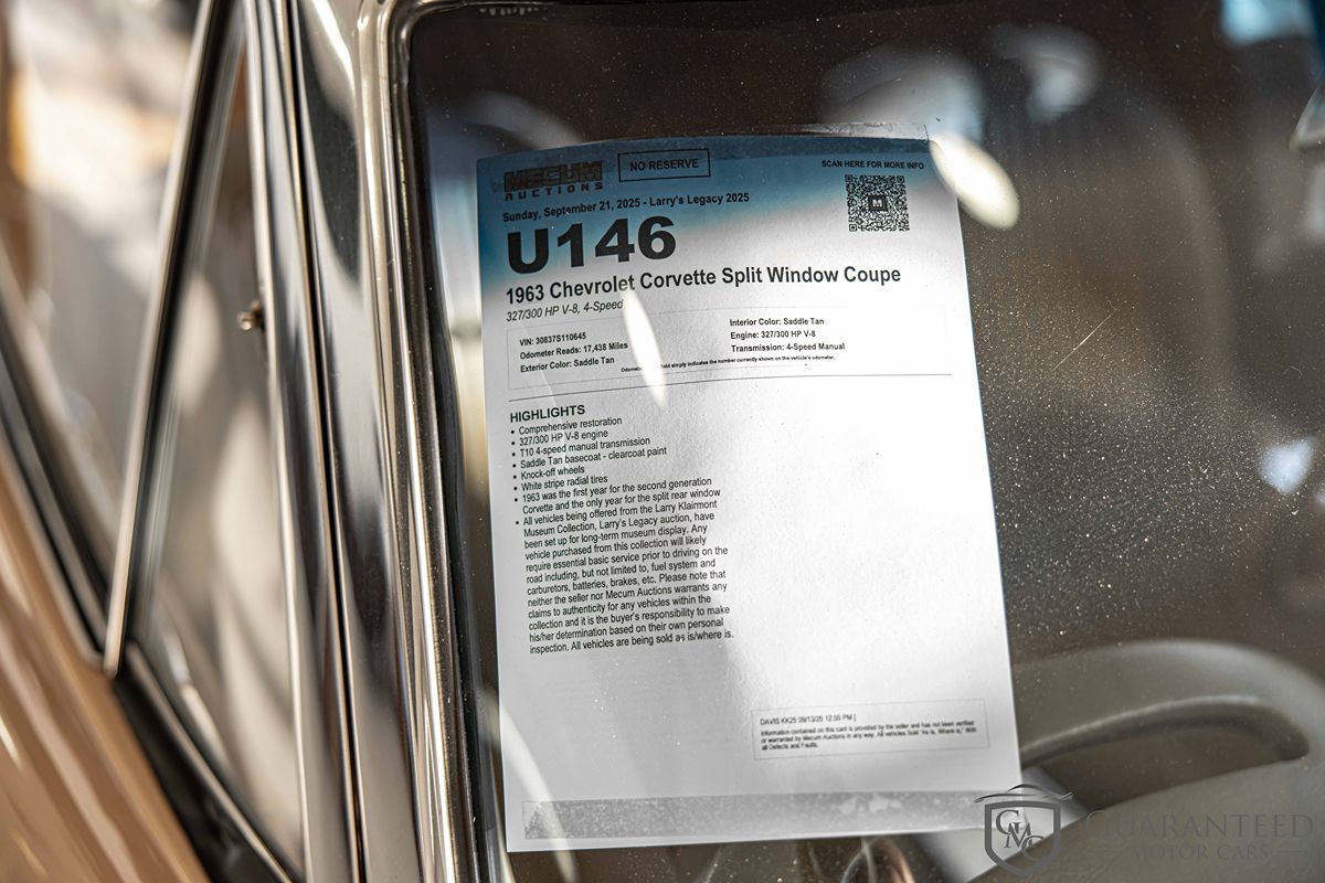 1963 CHEVROLET CORVETTE - Image 33