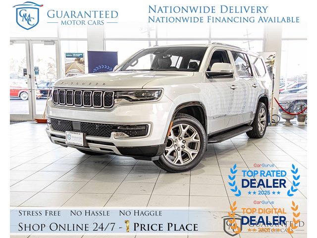 Silver Zynith 2022 Jeep Wagoneer Series II 4WD SUV / Crossover Four-Wheel Drive Automatic
