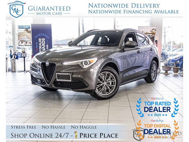 Vesuvio Gray Metallic 2022 Alfa Romeo Stelvio Sprint AWD SUV / Crossover All-Wheel Drive Automatic