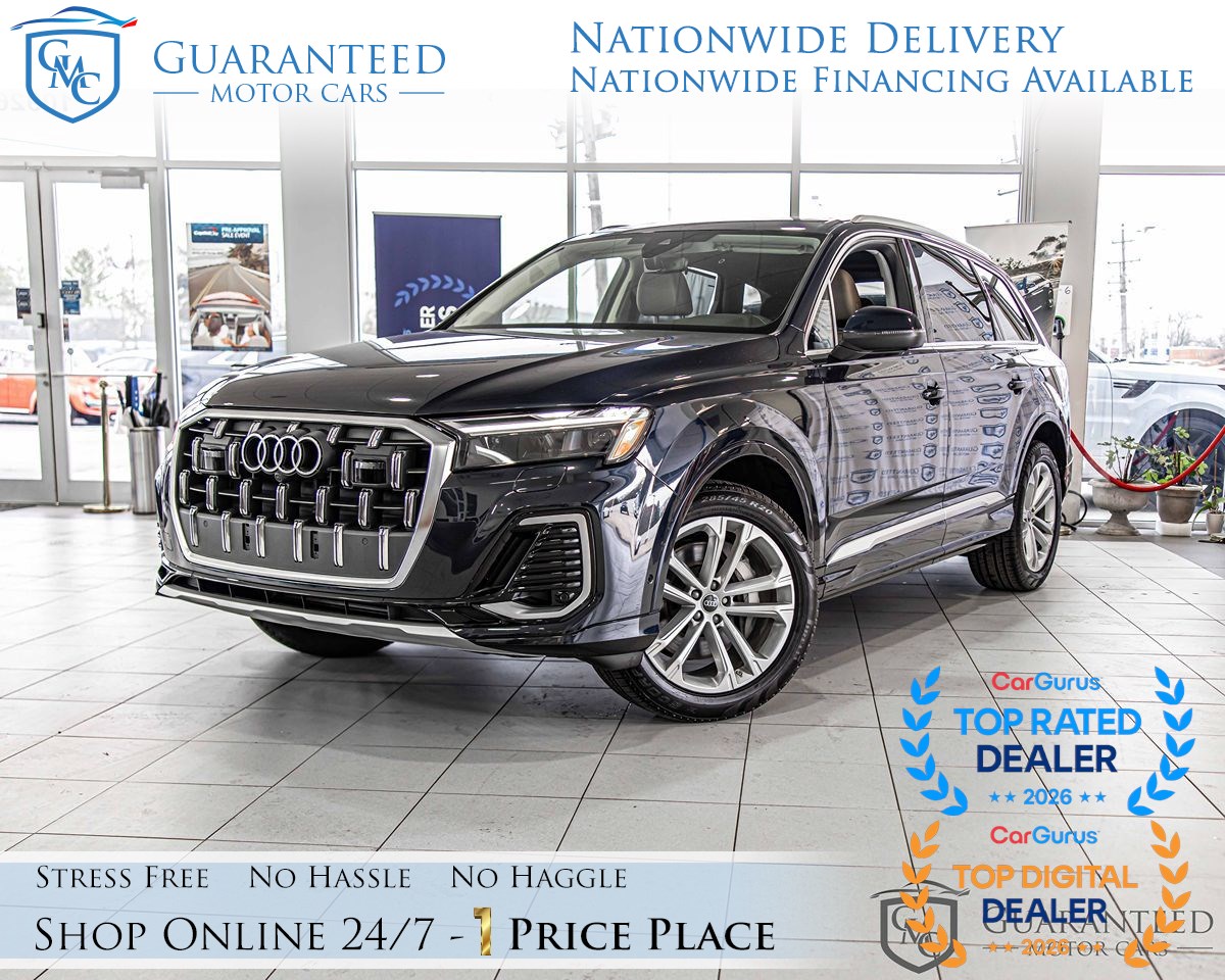 Waitomo Blue Metallic 2025 Audi Q7 SUV / Crossover All-Wheel Drive Automatic